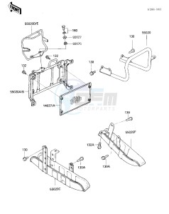 KXT 250 A [TECATE] (A2) [TECATE] drawing GUARDS -- 85 A2- -