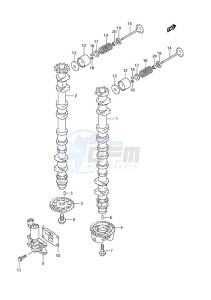 DF 175 drawing Camshaft