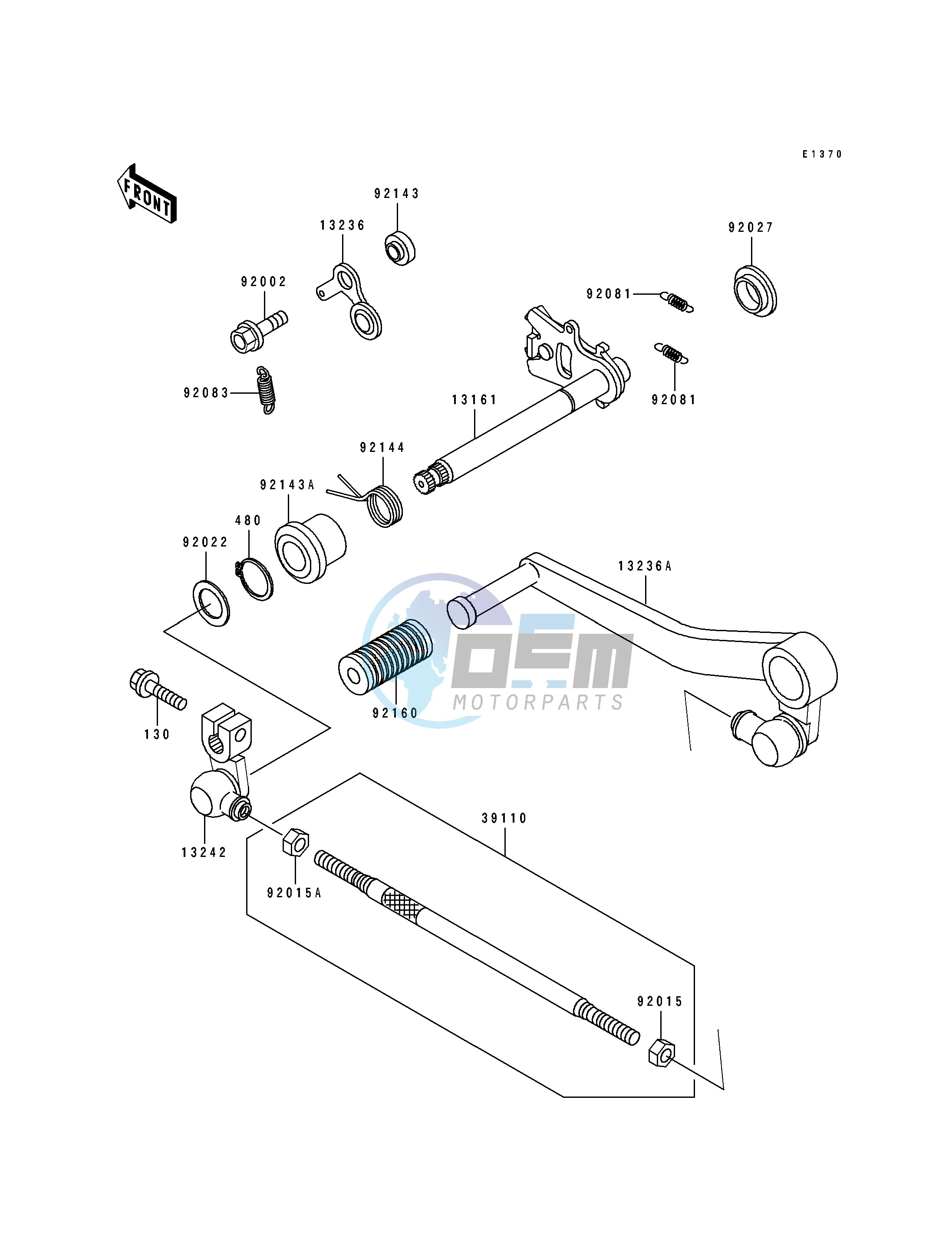 GEAR CHANGE MECHANISM