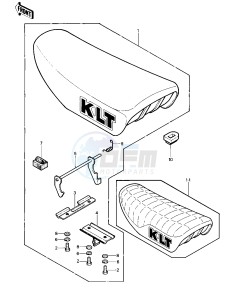 KLT 200 A [KLT200] (A1-A3) [KLT200] drawing SEAT -- 81-82 KLT200-A1_A2_A3- -