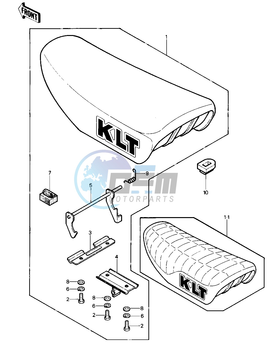 SEAT -- 81-82 KLT200-A1_A2_A3- -