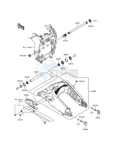 NINJA_ZX-6R ZX636EFFA FR GB XX (EU ME A(FRICA) drawing Swingarm