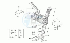 California 1100 Special Special drawing Throttle body