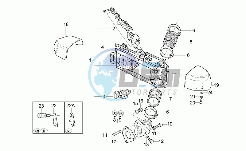 Throttle body