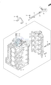 DF 70A drawing Cylinder Block