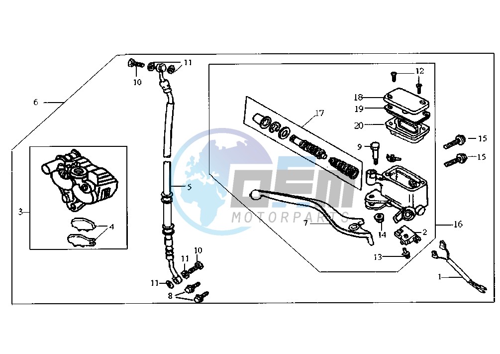 FRONT BRAKE SYSTEM