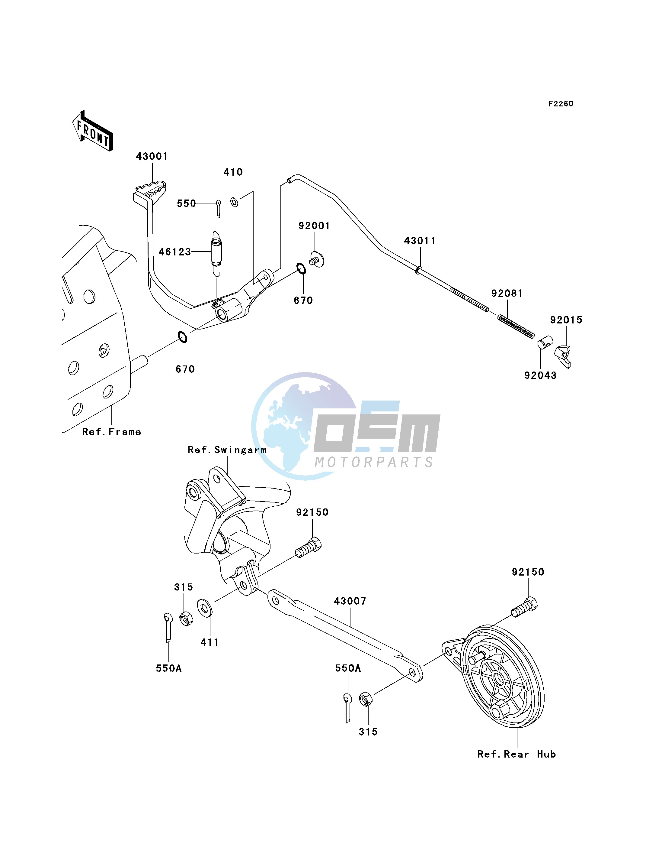 BRAKE PEDAL