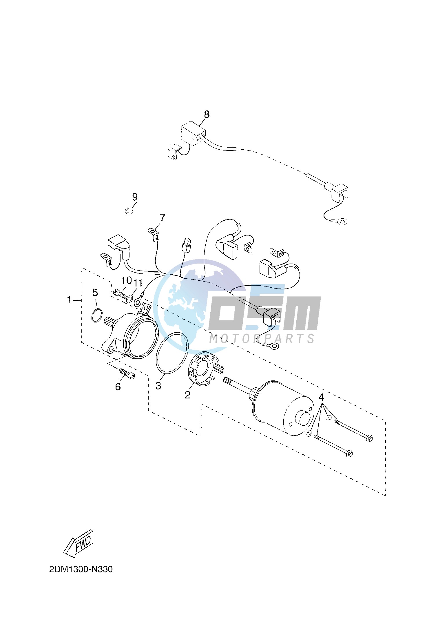 STARTING MOTOR