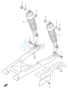 GZ250 (E1) drawing CHAIN CASE