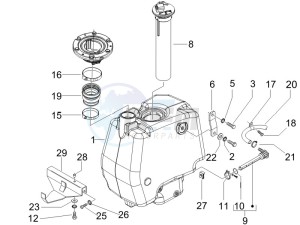 Runner 50 SP drawing Fuel Tank