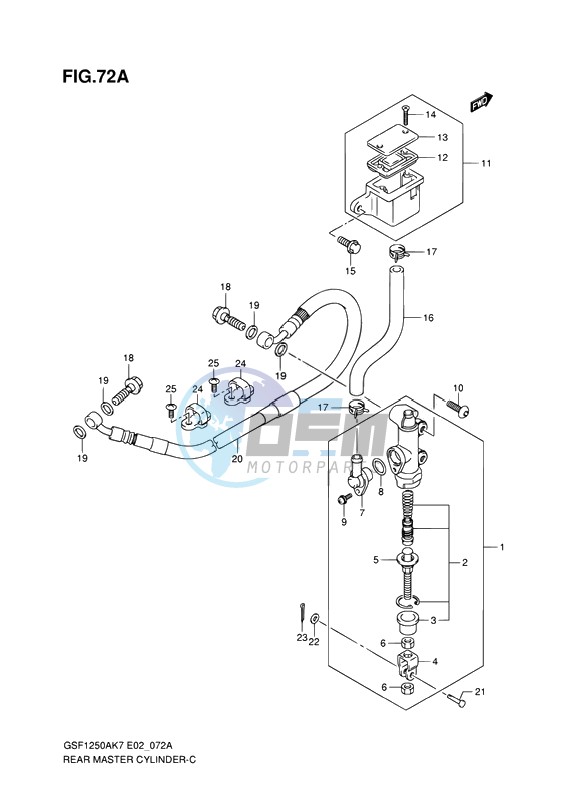 REAR MASTER CYLINDER