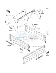 MULE_610_4X4 KAF400AEF EU drawing Decals