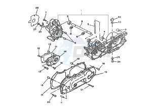 CS JOG R 50 drawing CRANKCASE