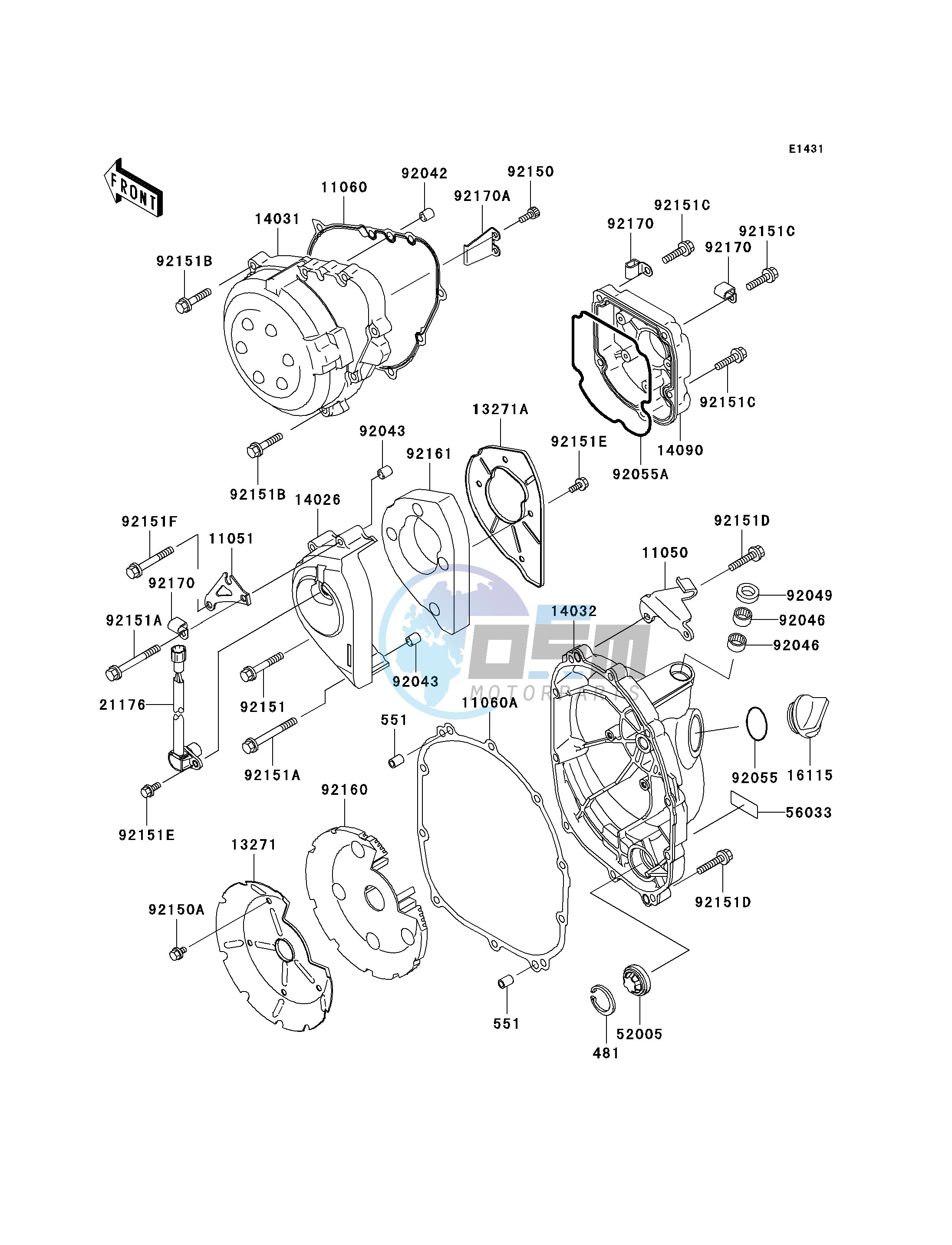 ENGINE COVER-- S- -