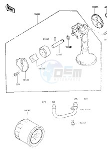 EN 450 A [454 LTD] (A1-A5) [454 LTD] drawing OIL PUMP-- EN450AE000001&NAMI.029479- -