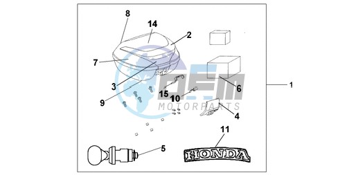 TOP BOX 35 L BLACK