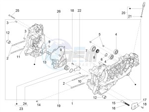 MP3 300 HPE (EMEA, APAC) drawing Crankcase