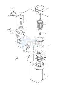 DF 50 drawing Starting Motor