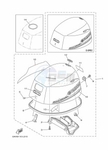 F20BMHL drawing TOP-COWLING