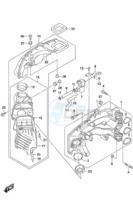 DF 25A drawing Intake Manifold