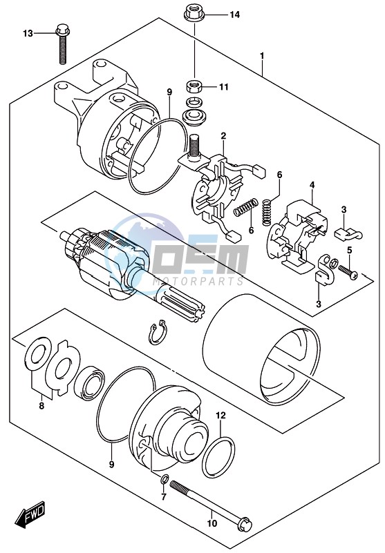 STARTING MOTOR