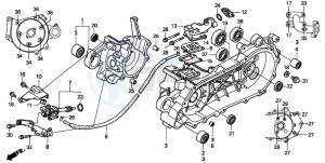 SGX50 drawing CRANKCASE/OIL PUMP