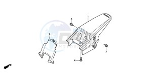 CRF70F drawing REAR FENDER