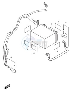 GSX-S125 drawing BATTERY