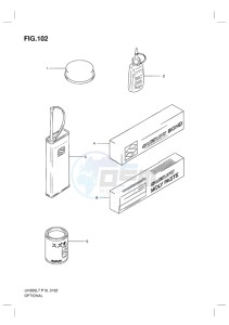 UH200G BURGMAN EU drawing OPTIONAL