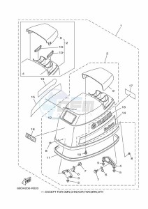 E60HMHD drawing FAIRING-UPPER