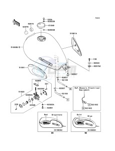 W650 EJ650-C7P GB XX (EU ME A(FRICA) drawing Fuel Tank