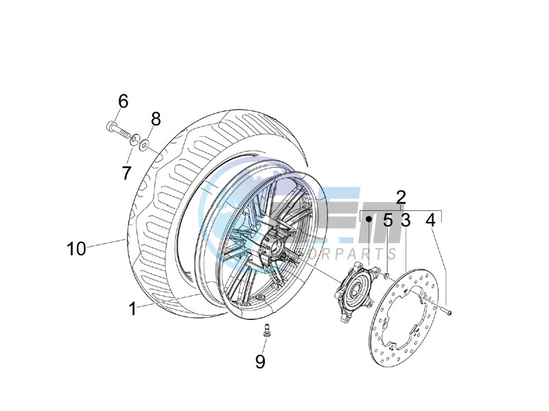 Rear Wheel