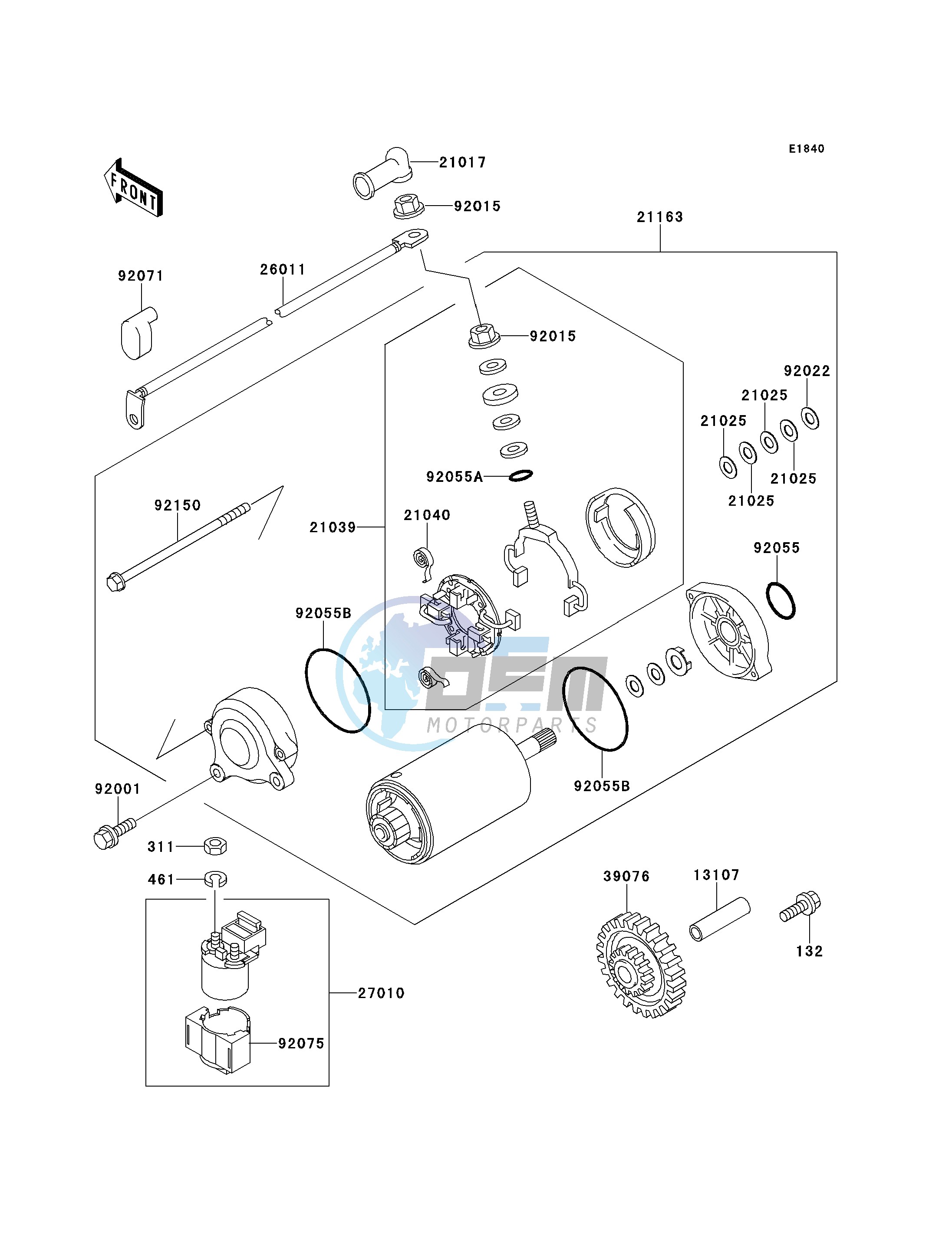 STARTER MOTOR