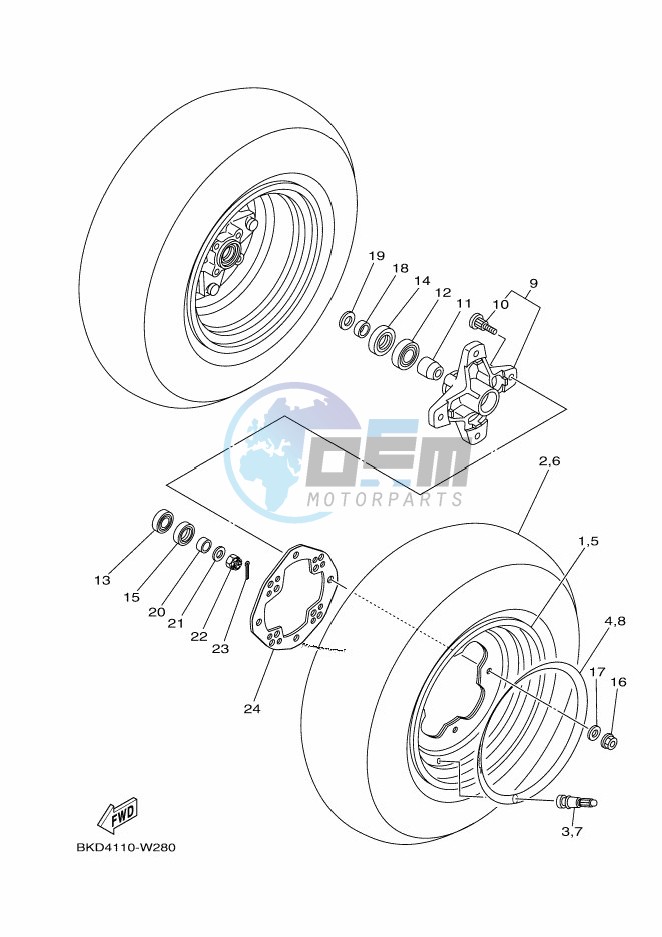 FRONT WHEEL