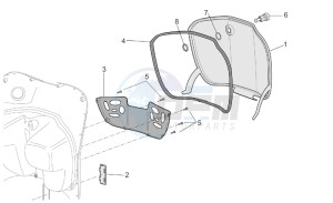 Scarabeo 50 Di-Tech drawing Central body I