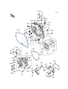 NINJA 250SL BX250AGF XX (EU ME A(FRICA) drawing Engine Cover(s)