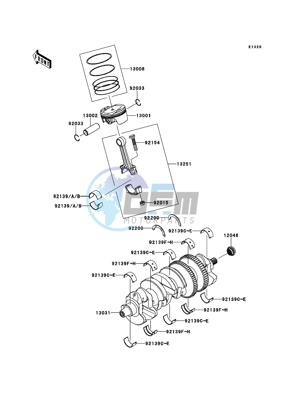 Crankshaft/Piston(s)