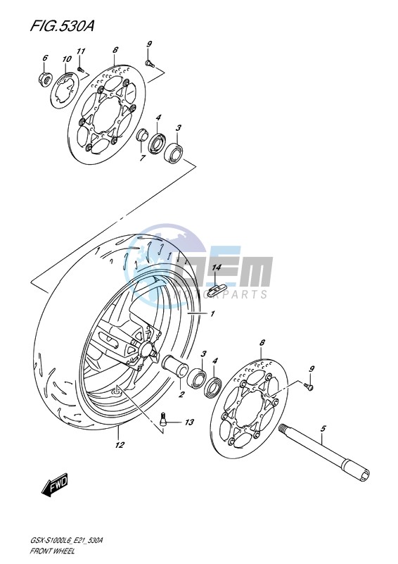 FRONT WHEEL