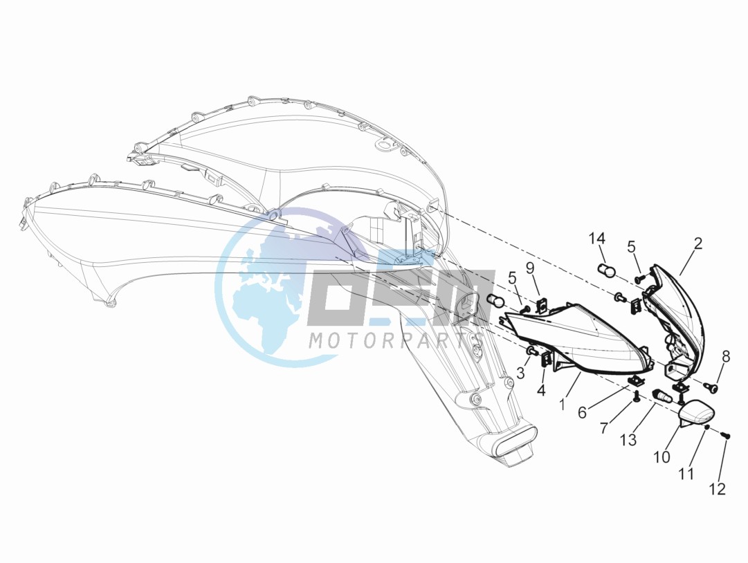 Tail light - Turn signal lamps