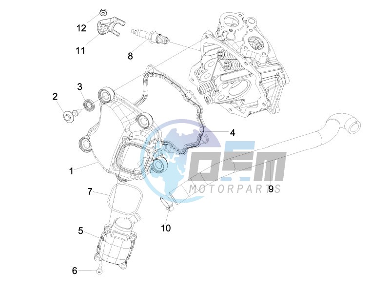 Cylinder head cover