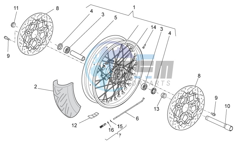 SE Front wheel