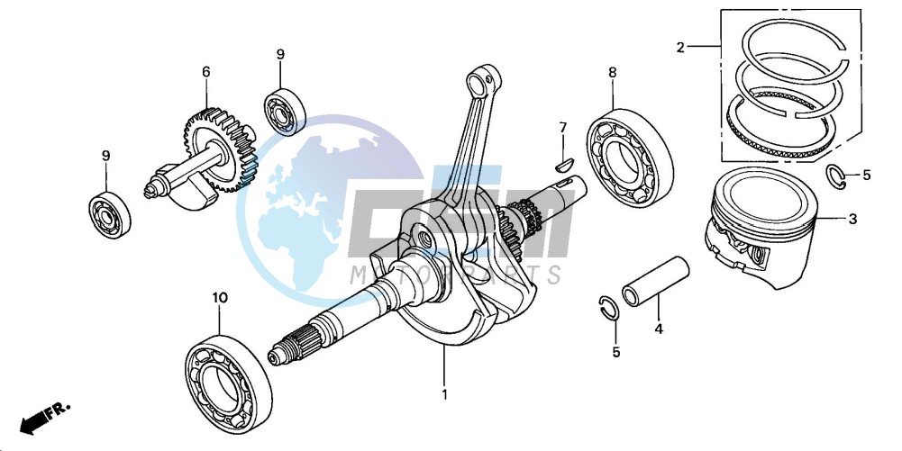 CRANKSHAFT/PISTON