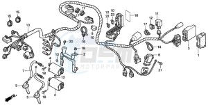 CB500S drawing WIRE HARNESS