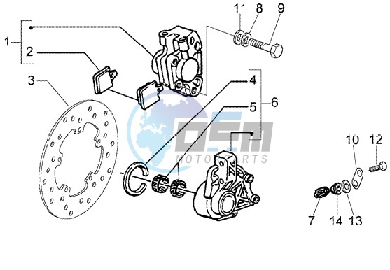 Disc brake caliper