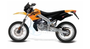 SENDA SM X-RACE - 50 CC VTHSR2A1A drawing FRAME - CENTRAL STAND