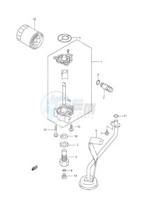 DF 70 drawing Oil Pump