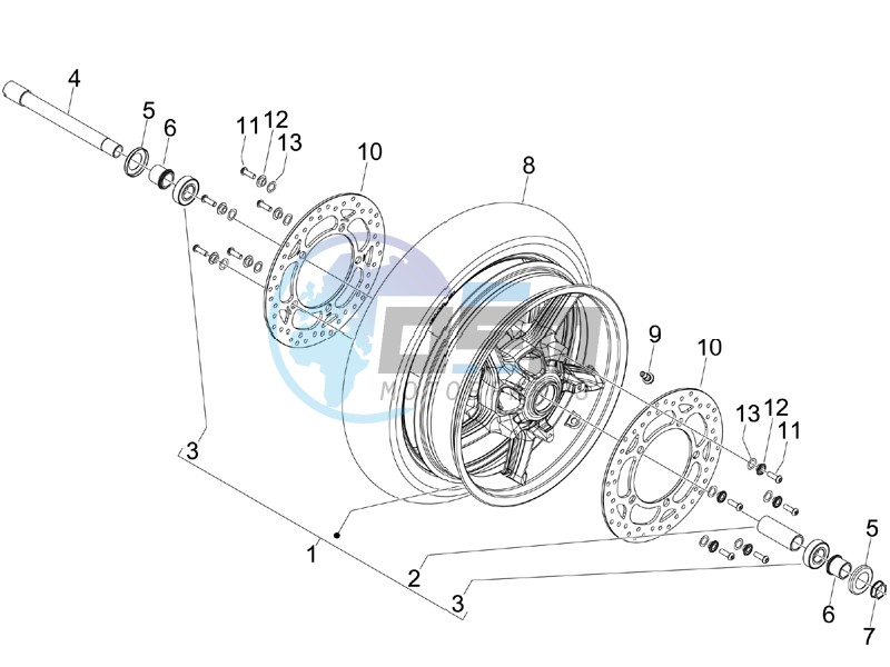 Front wheel