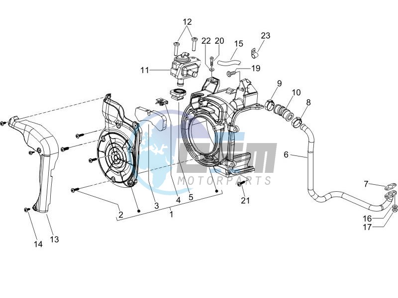 Secondairy air box