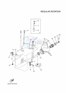 F150GETX drawing PROPELLER-HOUSING-AND-TRANSMISSION-2