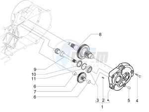 LX 50 4T-4V USA drawing Reduction unit